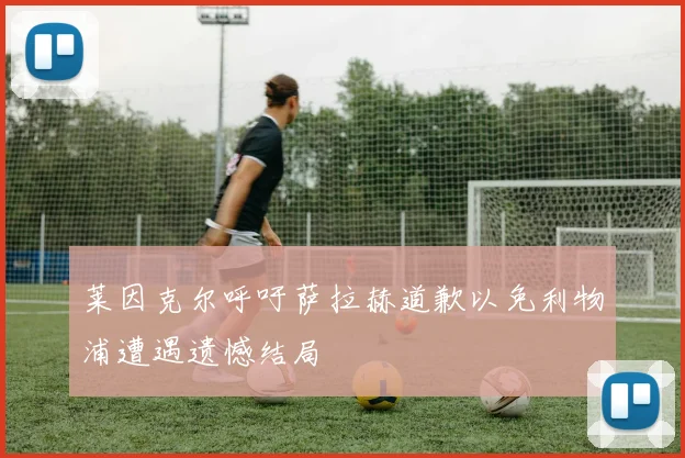 莱因克尔呼吁萨拉赫道歉以免利物浦遭遇遗憾结局