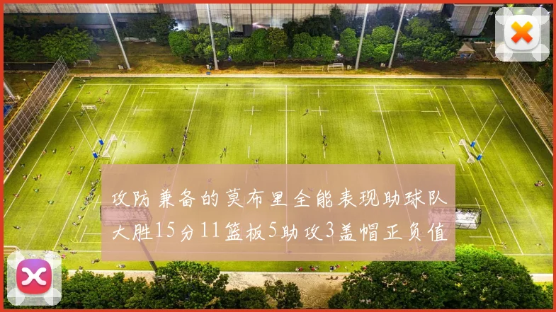 攻防兼备的莫布里全能表现助球队大胜15分11篮板5助攻3盖帽正负值高达27